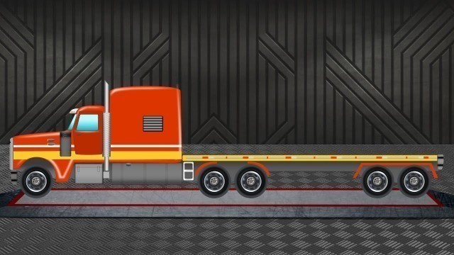 'Flatbed Truck | Trucks for Kids | Toy Truck'