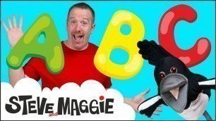 'ABC Song - Alphabet Song from Steve and Maggie for Kids | Learn, Speak English with Wow English TV'