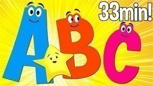 'ABC Songs for Kids | A to Z (Uppercase) | Super Simple ABCs​'