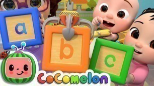 'ABC Song with Building Blocks | CoComelon Nursery Rhymes & Kids Songs'