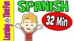 'Spanish for Kids (Learn the Spanish Language!) | Learning Time Fun Spanish'