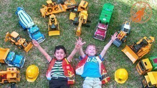 'Bruder Toy Trucks for Children - Backhoe Excavators, Dump Trucks, Garbage Trucks & Fire Engine'
