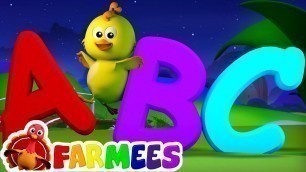'ABC Song | Nursery Rhymes | 3D Baby Songs | Alphabet Rhyme by Farmees'