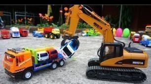 'Excavator For Kids - Trucks For Children - Car Toys Playing'