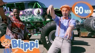 'Blippi Learns About Monster Trucks! - Vehicles for Kids | Educational Videos for Kids'