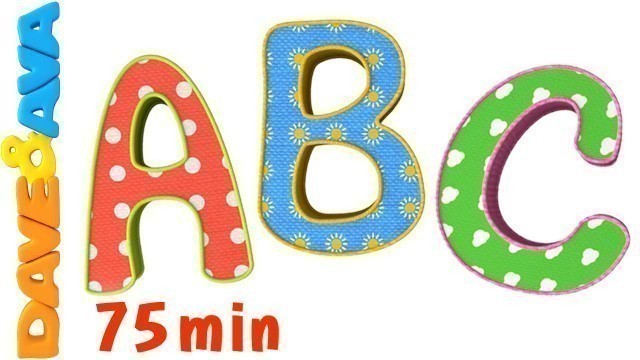 'ABC Song |ABC Songs Plus More Nursery Rhymes! |Alphabet Collection and Baby Songs from Dave and Ava'