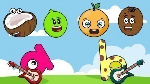 'Abc Fruit Phonics Song | Vitamins and Minerals'