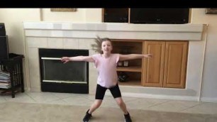 'At Home Fitness Workout Video for Kids'