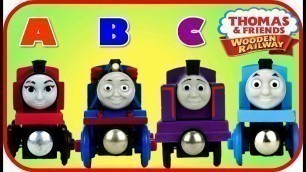'Learn ABC letters with Thomas and Friends Toy Trains, ABC Thomas|Best Learning Video for Kids'