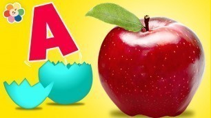 'Surprise Eggs | ABC Learning for Kids | Alphabet Compilation | VocabuLarry'