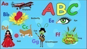 'Learn the English Alphabet / The Letters ABC for children'