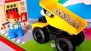 'Learn construction vehicles for kids with LEGO DUPLO Toys. Trucks and Tractors for kids'