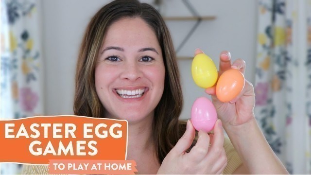 '3 Easter Activities For Kids // educational games to play with Easter eggs!'