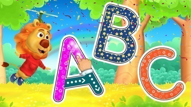 'Learn ABC for Kids with funny Lion #1 - ABC Song Collection 2017'