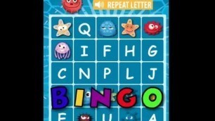 'Alphabet Bingo Game - ABC Game for Kids'