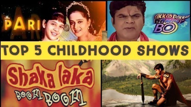 Top 5 Best Childhood Shows In Starplus For 90's Kids | TOP 5 Childhood Shows | Indian kids shows