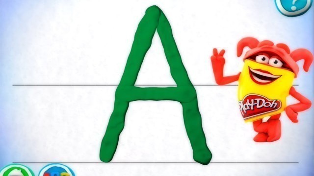 'Play Doh Create ABC Alphabet Game - Gameplay with Gertit'
