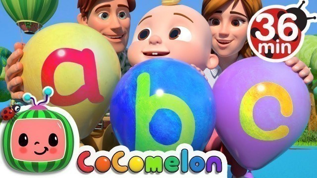 'ABC Song with Balloons + More Nursery Rhymes & Kids Songs - CoComelon'