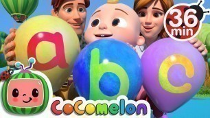 'ABC Song with Balloons + More Nursery Rhymes & Kids Songs - CoComelon'