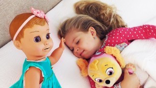 'Diana pretend play with Baby Doll Funny videos compilation by Kids Diana Show'