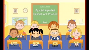 'LEARNING FOR TODDLERS AND KIDS.SPANISH ALPHABET, NUMBERS, COLORS SPANISH WITH PHONICS'