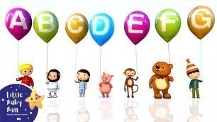 'ABC Song | Zed Version | Balloon Song | Original Song by LittleBabyBum! | ABCs and 123s'