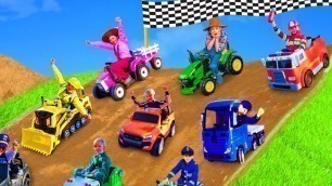 'The Kids host a Toy Car Race'