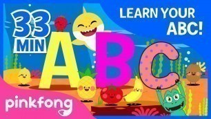 'Learn Your ABC | ABC Songs | +Compilation | Pinkfong Songs for Children'
