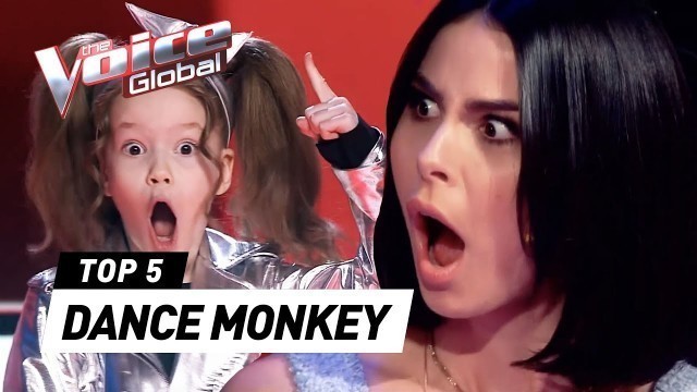 'Incredible \"DANCE MONKEY\" covers in The Voice Kids'