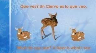 'Winter Animals (Animales Invierno) Storytime Video by Learning Spanish 4 Kids'