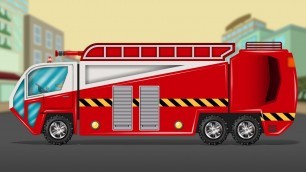 'Kids TV Channel | Fire Truck | Vehicle Assembly | Cartoon Trucks For Children | Toy Truck Videos'