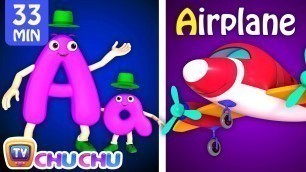'NEW 3D ABC Phonics Song with TWO Words Plus Many More Videos - ChuChu TV Nursery Rhymes for Babies'