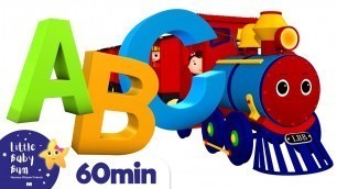 'ABC Train +More Nursery Rhymes and Kids Songs | Little Baby Bum'