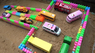 'Garage Construction Cars Toys for Children | Dump Truck, Bulldozer, Sand Trucks for Kids & Toddlers'