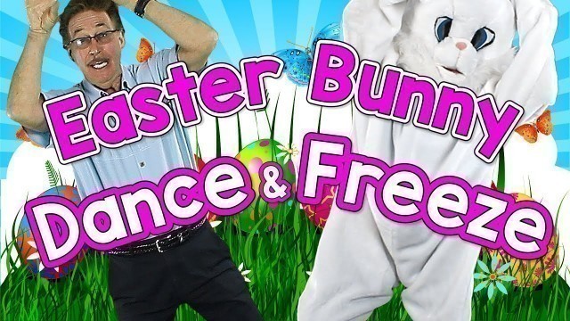 'Easter Bunny Dance & Freeze | Springtime Song for Kids | Fun Dance Song for Children | Jack Hartmann'