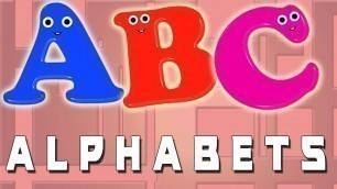 'ABC música | aprender o alfabeto | alfabeto em português para crianças'