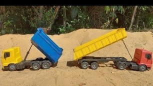 'Tipper Truck, Excavator, Find Toy Car, Land Truck, Excavator, Cars and Trucks, for kids'