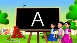 'Alphabet songs | Phonics Songs | ABC Song for children - 3D Animation Nursery Rhymes'