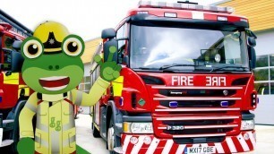 'Fire Truck - Gecko\'s Real Vehicles | Trucks For Kids | Learning Videos For Toddlers | Firefighters'