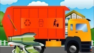 'Garbage Truck Videos And Garbage Trucks For Kids - Monster Trucks For Kids Videos'