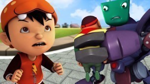 'BoBoi Boy (Hindi) - The Dangerous Robot | Fun Kid Videos | Cartoon for Kids in Hindi'