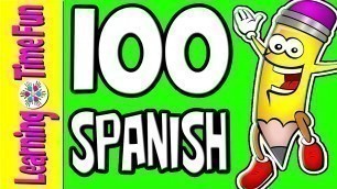 'SPANISH Numbers from 1-100 for Kids (Counting in Spanish)'