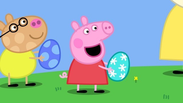 'Peppa Pig Goes On An Easter Egg Hunt! | Kids TV And Stories'
