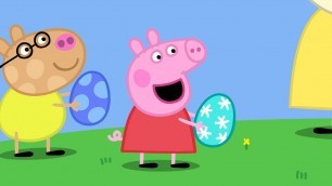 'Peppa Pig Goes On An Easter Egg Hunt! | Kids TV And Stories'