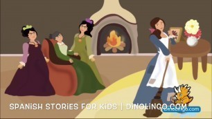 'Spanish Books for kids - Cinderella- Learn Spanish for kids - Dinolingo'