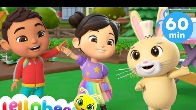 'Easter Bunny Hop | Lellobee | Learning Videos For Kids | Education Show For Toddlers'