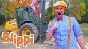 'Trucks For Kids With Blippi | 1 Hour of Blippi Learning For Kids'