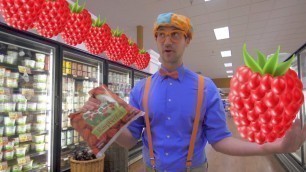 '1 Hour of Blippi Educational Videos for Toddlers | Learn Fruit for Kids and More!'