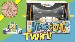 'HypnoGizmo The Eye-Mazing Desktop Toy! Just Keep Spinning! Kids Toy Review'