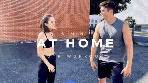 '8-min Teen Workout & Exercise Video for Teenagers and Kids | 2020 COV19'